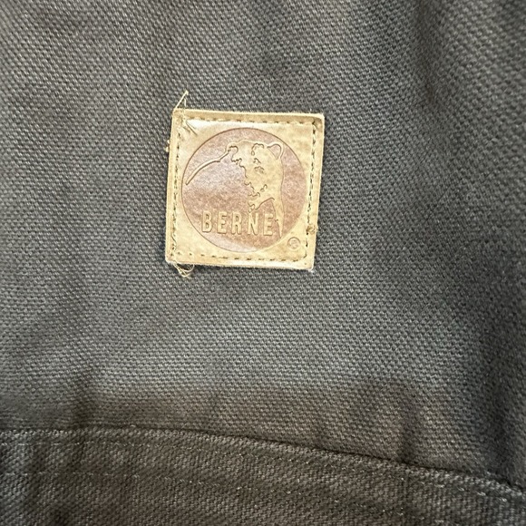 Berne Heartland Insulated Washed Duck Bin Overalls Large Regular Bark - Picture 10 of 16